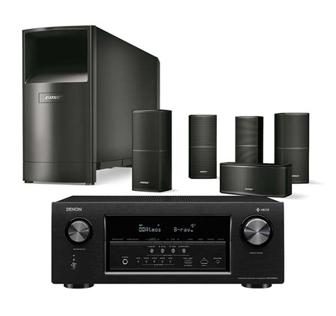 Bose Acoustimass 10 Series V Wired Home Theater Speaker System Black