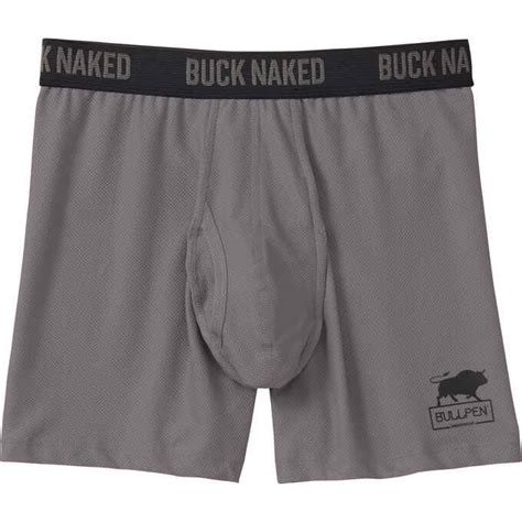 Mens Go Buck Naked Bullpen Boxer Briefs Duluth Trading Company