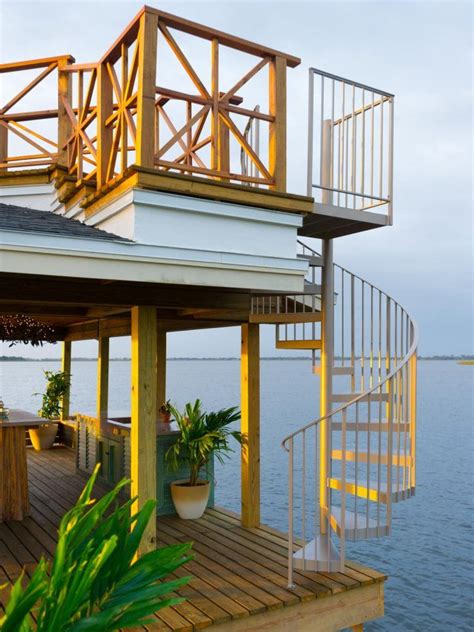 #dtmd #stair #designin this video we are going to show you how to make stair design, cutting tiles. 20 Amazing Decks With Spiral Staircase Designs