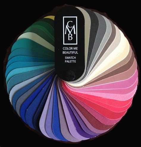 New Color Me Beautiful Seasonal Color Fan For Summers Color Me