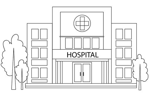 Hospital Coloring Pages At Getcolorings Free Printable Colorings The