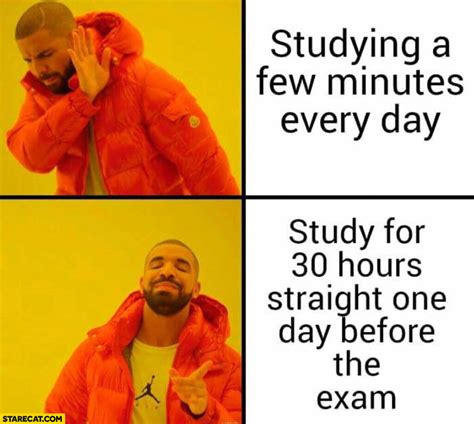 Studying A Few Minutes Every Day Vs Study For 30 Hours Straight In One