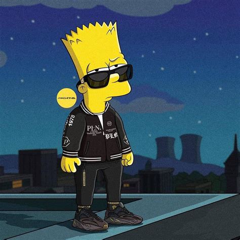 Bart simpson con swag, ciudad de salta (salta, argentina). Behind The Scenes By diysooutfit | Swag cartoon, Simpsons ...