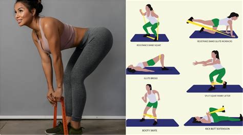 Bum Exercises With Resistance Bands Off