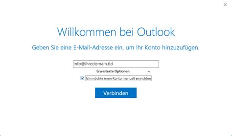 Outlook 2016 Einrichten Imap E Mail Konto Hinzufügen Anleitung