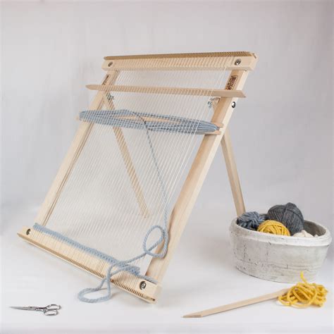 20 Inch Weaving Frame Loom With Stand The Deluxe Cherry Beka