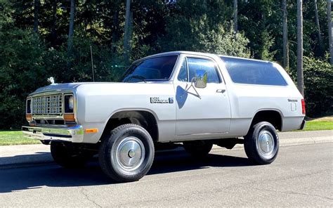 1984 Dodge Ramcharger Prospector With 4k Miles Barn Finds