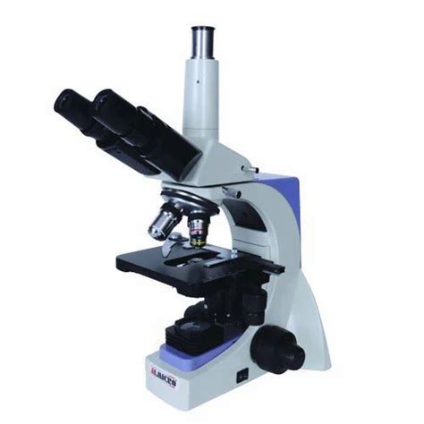 Almicro X 3 Research Trinocular Microscope For Laboratory Halogen At