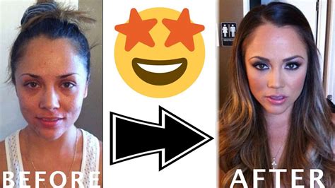 Pornstars Before And After Make Up Youtube