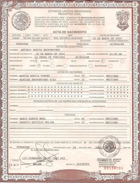 Rabies vaccine certificate template 3 floral corner marriage certificate format for pdf, image source: ed8e411b1da158ca00d12854be913f1f.jpg 2,048×2,673 pixels | Fake birth certificate, Birth ...