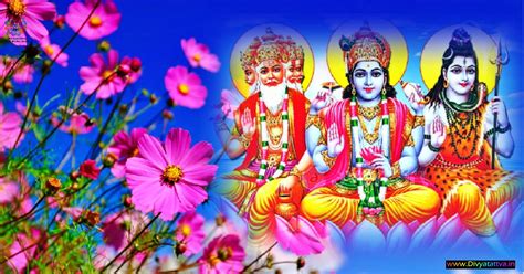 Trimurti Brahma Vishnu Shiva Wallpaper Pictures Images Photos For Free