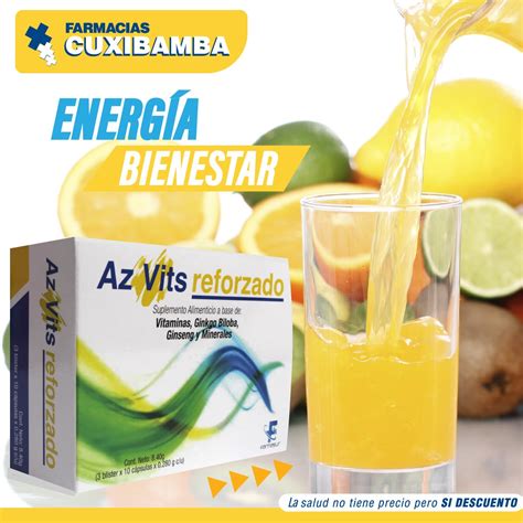 ⭐ Az Vits Reforzado ⭐ Farmacias Cuxibamba