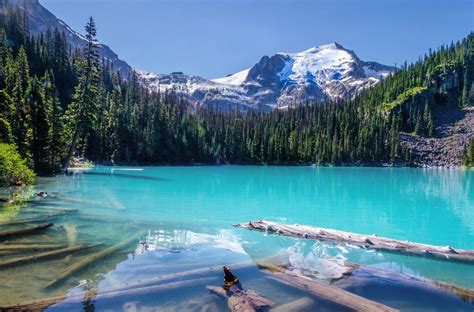 Joffre Lakes In Summer Between Whistler And Lillooet Bc By Taka