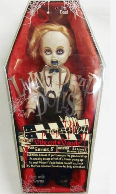 Living Dead Dolls Series 5 Vincent Vaude Rare Hobbies And Toys Toys