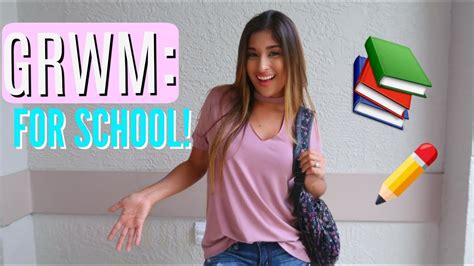 Get Ready With Me School Edition Youtube