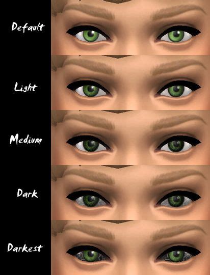 Mod The Sims Cyborg Contact Lenses By Kisafayd Sims 4 Downloads