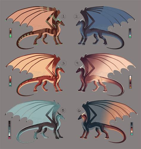 Wings Of Fire Skywing Adopts Batch3 Closed By Ignitetheblaize On