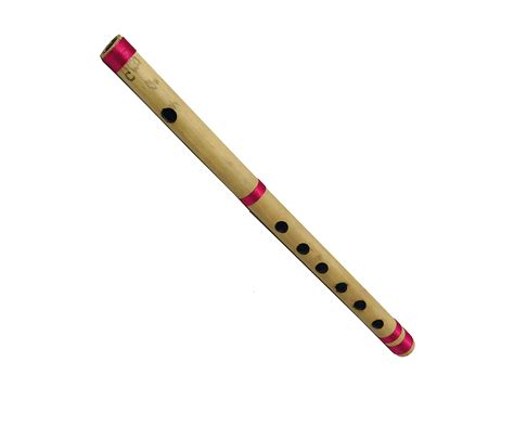 Buy Bamboo Bansuri Flute For Beginners C Key 7 Holes Fipple Woodwind