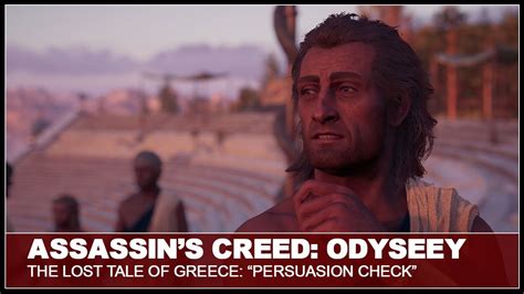 Assassin S Creed Odyssey The Lost Tales Of Greece Persuasion Check