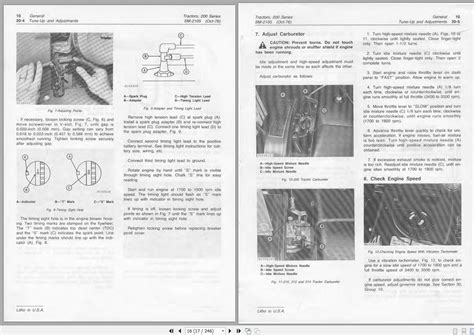 John Deere 200 210 212 214 Lawn And Garden Tractors Service Manual