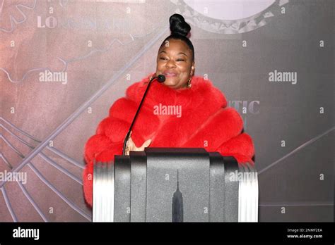 Roxanne Shante Visits The Empire State Building To Celebrate Black