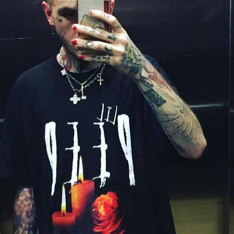 Chain Worn By Lil Peep On His Instagram Account Lilpeep Spotern