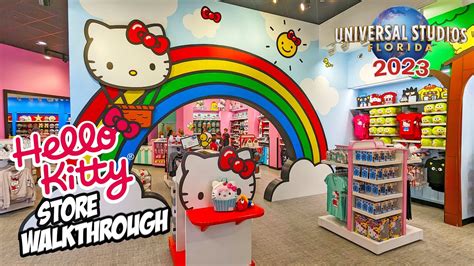 Hello Kitty Shop Full Tour At Universal Studios Florida Feb 2023 4k