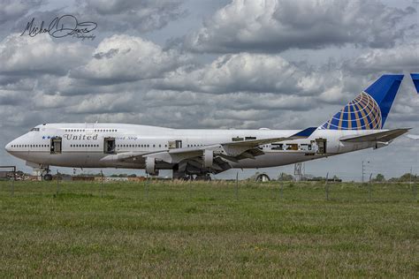 United Airlines Boeing 747 422 N121ua Michael Davis Photography