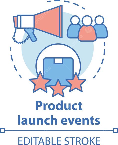New Product Launch Icon For Marketing And Customer Attraction Vector