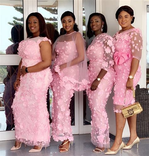 Pink Aso Ebi Dress For Your Events Choose The Best For You African Lace