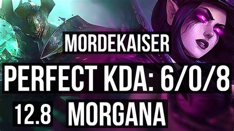 Mordekaiser Vs Morgana Mid 608 10m Mastery 300 Games