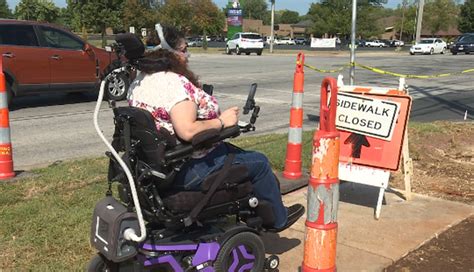 Blocked Off Sidewalks Just One Of Many Challenges For Wheelchair Users