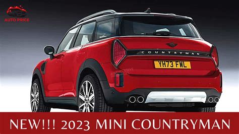 New 2023 Mini Countryman 2023 Mini Countryman Electric Reconfirmed