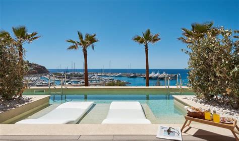 Die Besten Hotels Auf Mallorca Pure Salt Port Adriano Swim Up Terrace Detail Breakfast The