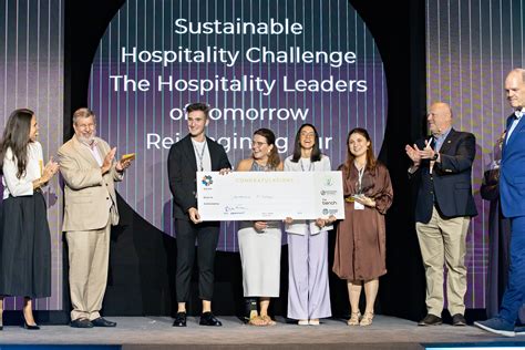 Sustainable Hospitality Challenge 2023 Winners Announced At Future