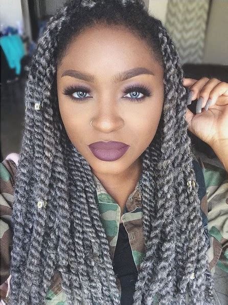 Indeed, with greying hair comes a total rethink of our bathroom shelf. 25 New Grey Hair Color Combinations For Black Women - The ...