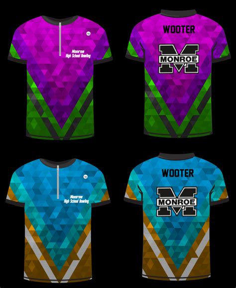 Custom Sublimated Bowling Shirts — Wooter Apparel Team Uniforms And