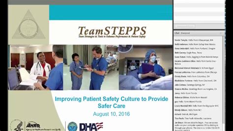 Improving Patient Safety Culture To Provide Safer Care Youtube