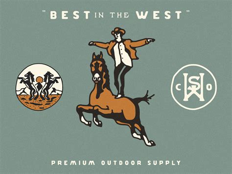 Western Branding Wip By Mark Johnston On Dribbble