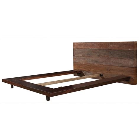 Clyde California King Platform Bed Reclaimed