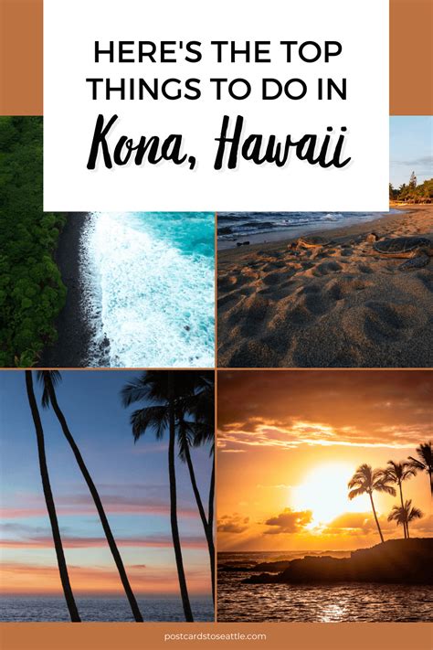 Amazing Things To Do In Kona On Your Next Trip Road Trip Guides