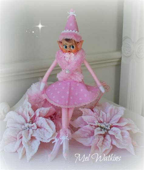 Vintage Pink Elf Mel Watkins Pink Elves Pink Knee Hugger My Creations