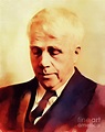 Robert Frost, Literary Legend Painting by Esoterica Art Agency