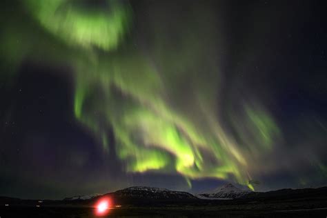 Aurora Over Snow Mountain By Nutkamol Komolvanich On 500px