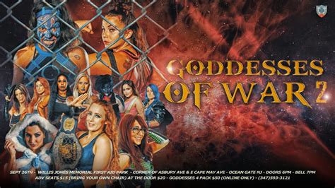Sep 26 Outdoor Live Womens Pro Wrestling Goddesses Of War 2