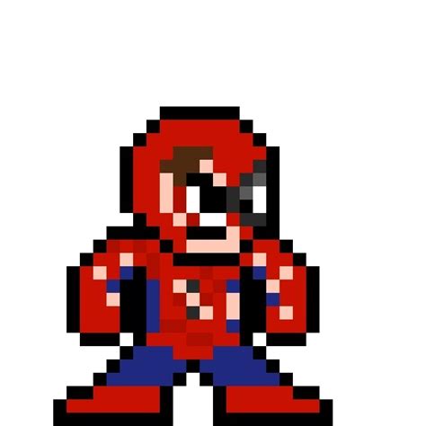 Pixel Art Facile Spiderman Spider Man Minecraft Pixel Art Templates Images