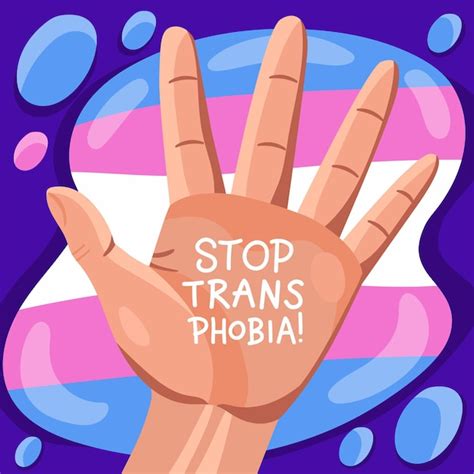 free vector hand drawn stop homophobia message illustrated