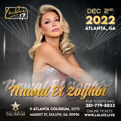 Buy Tickets Nawal El Zoghbi Concert By Lulu17 Atlanta Ga Atlanta