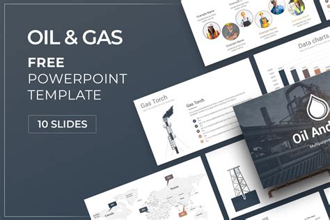 Ppt Oil And Gas Powerpoint Template
