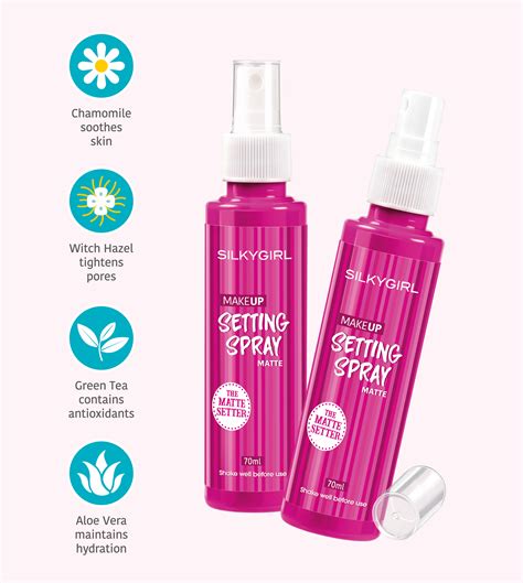 Welcome To The Official Website Of Silkygirl Makeup Setting Spray